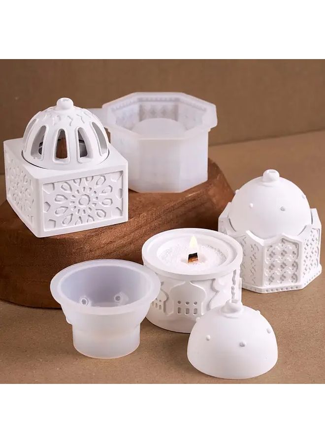 Middle Eastern Style Incense Burner Lid Mold DIY Resin Silicone Jewelry Casting Mold - Image 2
